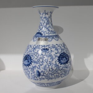 Blue and white traditional Chinese Style Vase