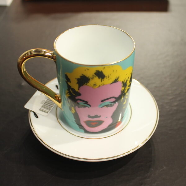 Marilyn Monroe Coffee Cup with Saucer