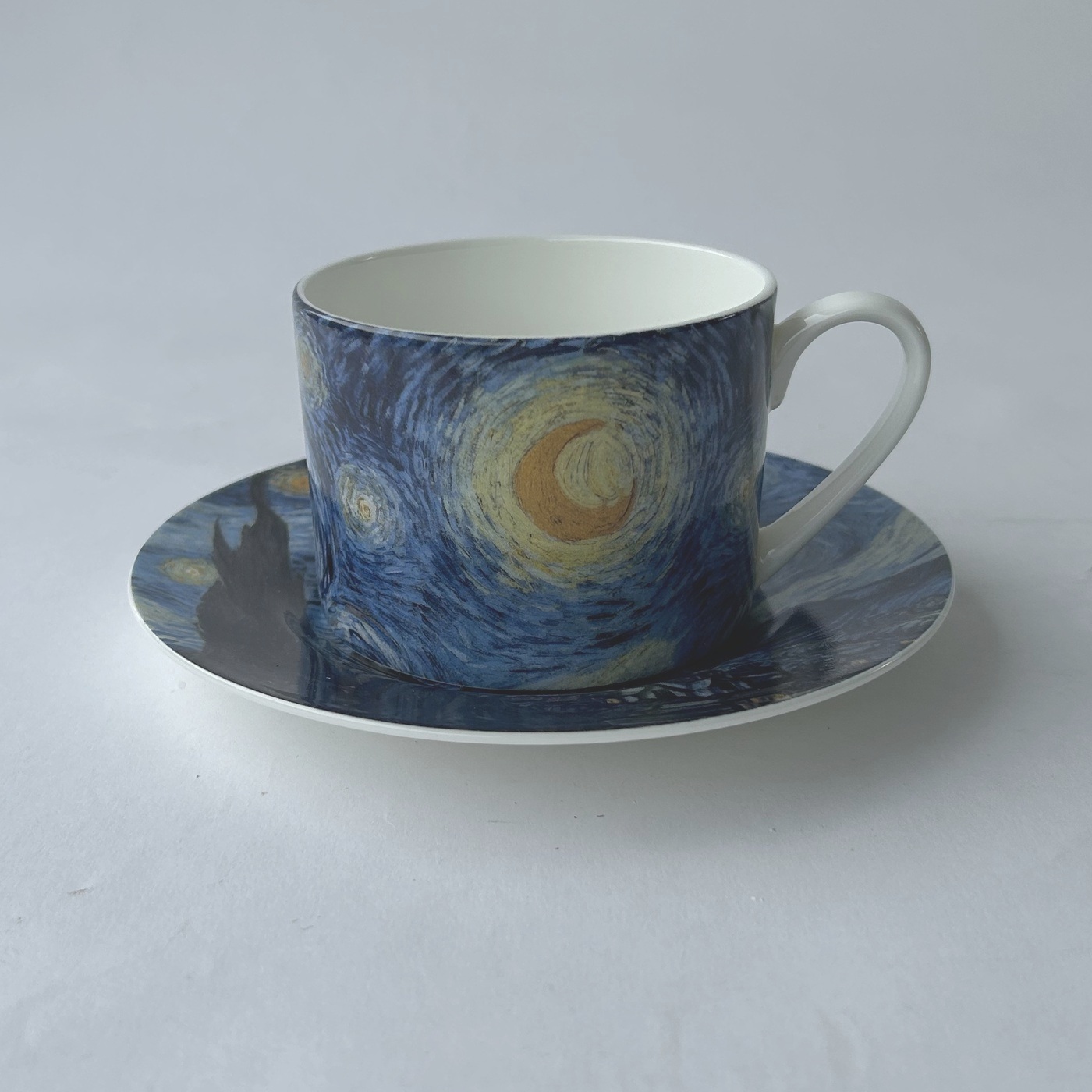 Van Gogh Ceramic Coffee Set- Stary night