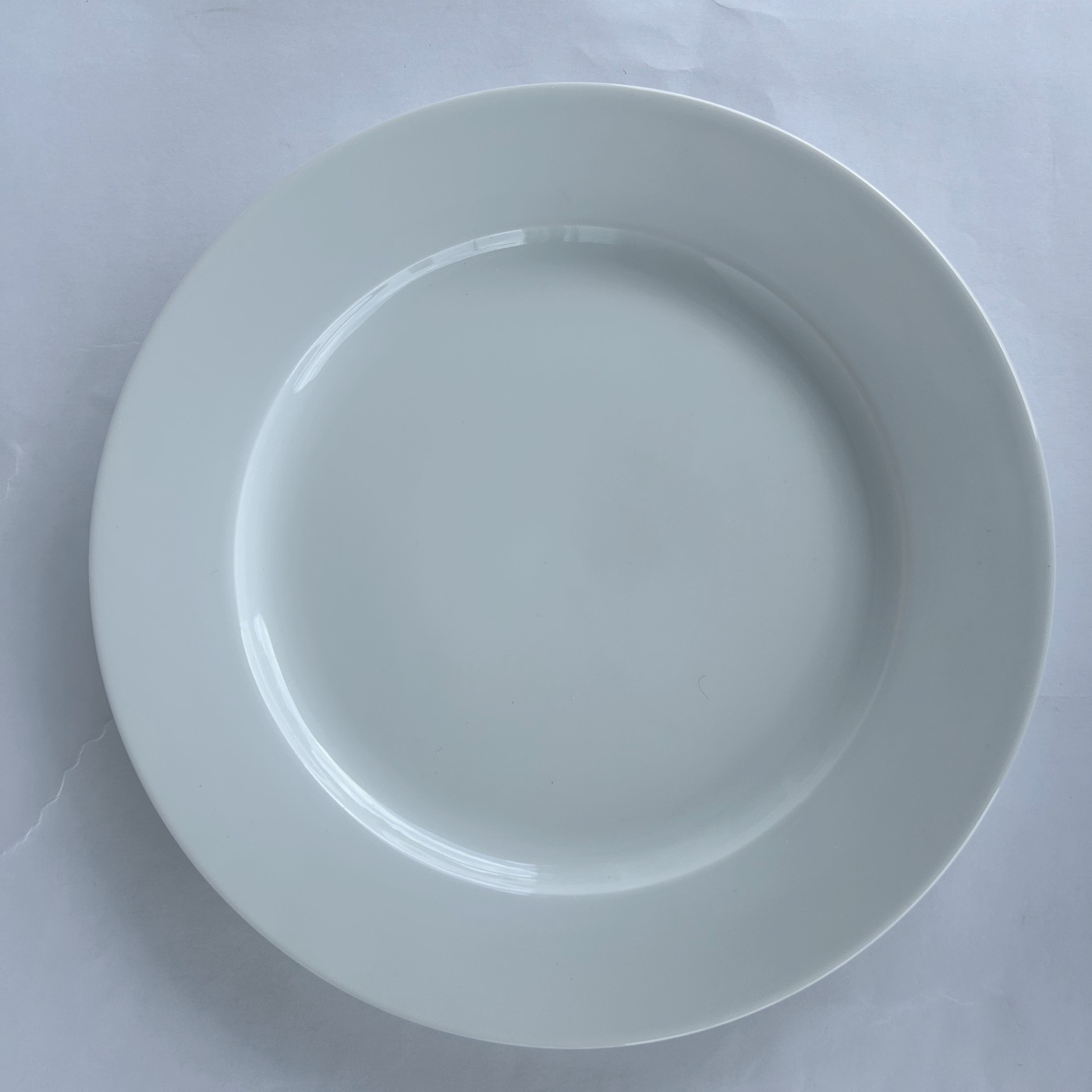 Ceramic plate -10 inches white dining plate