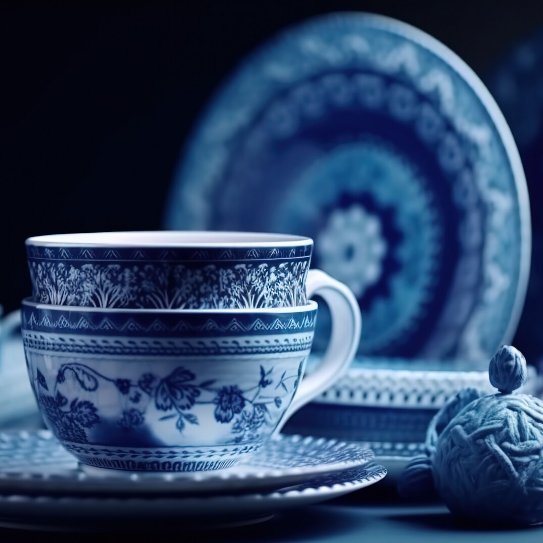 blue and white porcelain