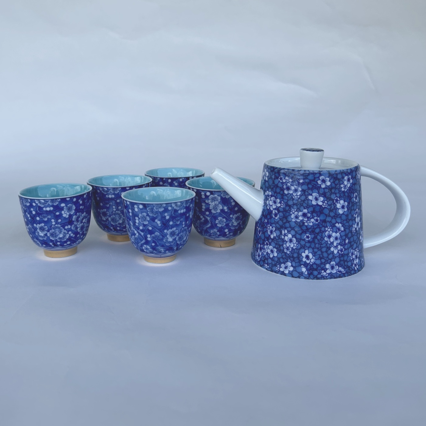 Ceramic Coffee teapot and cups